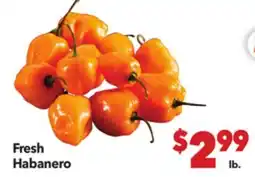 Vallarta Supermarkets Fresh Habanero offer