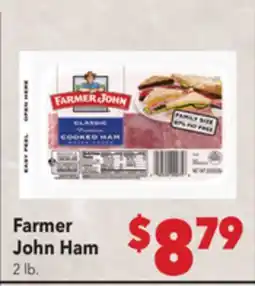 Vallarta Supermarkets Farmer John Ham offer