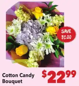 Vallarta Supermarkets Cotton Candy Bouquet offer