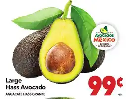 Vallarta Supermarkets Large Hass Avocado / AGUACATE HASS GRANDE offer