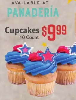 Vallarta Supermarkets Cupcakes offer