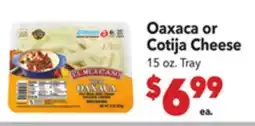 Vallarta Supermarkets Oaxaca or Cotija Cheese offer