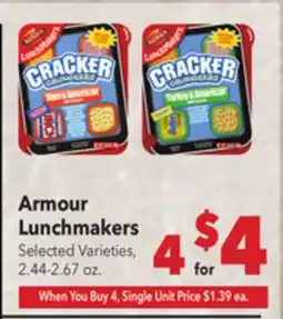 Vallarta Supermarkets Armour Lunchmakers offer