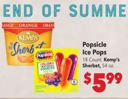 Vallarta Supermarkets Popsicle Ice Pops offer