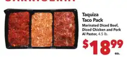 Vallarta Supermarkets Taquiza Taco Pack offer