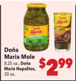 Vallarta Supermarkets Doña Maria Mole offer