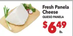 Vallarta Supermarkets Fresh Panela Cheese / QUESO PANELA offer