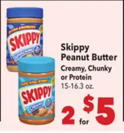 Vallarta Supermarkets Skippy Peanut Butter offer