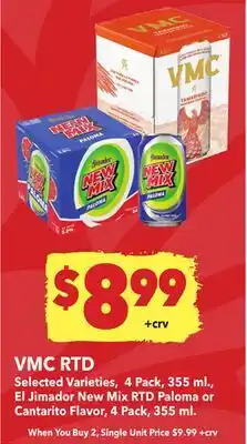 Vallarta Supermarkets VMC RTD offer