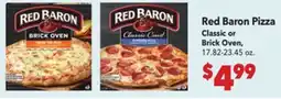 Vallarta Supermarkets Red Baron Pizza offer