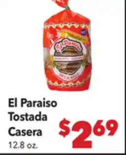 Vallarta Supermarkets El Paraiso Tostada Casera offer