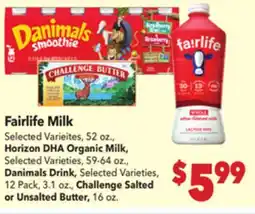 Vallarta Supermarkets Fairlife Milk offer