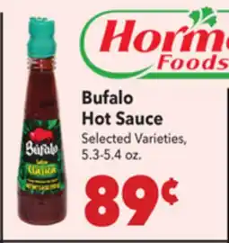 Vallarta Supermarkets Bufalo Hot Sauce offer