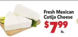 Vallarta Supermarkets Fresh Mexican Cotija Cheese offer