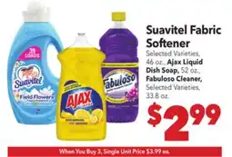 Vallarta Supermarkets Suavitel Fabric Softener offer