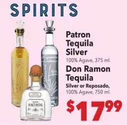 Vallarta Supermarkets Patron Tequila Silver offer