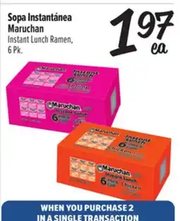 El Super Sopa InstantΓ‘nea Maruchan offer