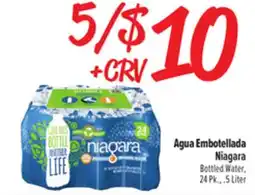 El Super Agua Embotellada Niagara offer
