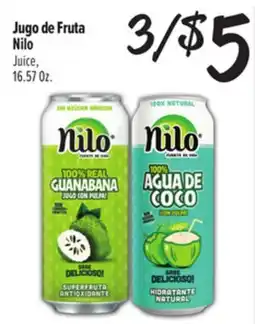 El Super Jugo de Fruta Nilo offer