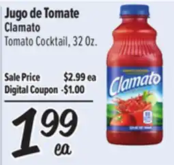El Super Jugo de Tomate Clamato offer