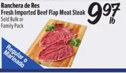 El Super Ranchera de Res / Fresh Imported Beef Flap Meat Steak offer