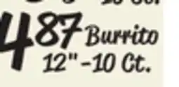El Super Burrito offer