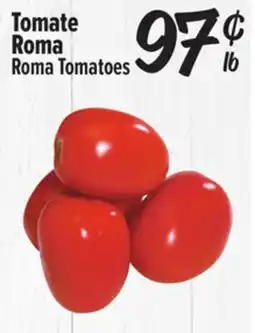 El Super Tomate Roma / Roma Tomatoes offer