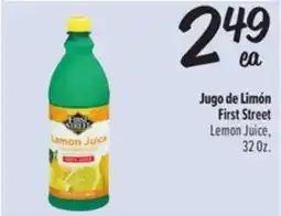 El Super Jugo de Limón First Street offer