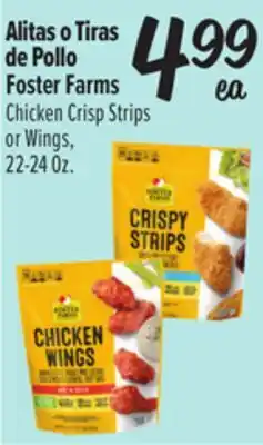El Super Alitas o Tirasde Pollo Foster Farms offer