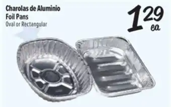 El Super Charolas de Aluminio/ Foil Pans offer