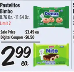 El Super Pastelitos Bimbo offer