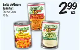 El Super Salsa de Queso Juanita's offer