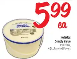 El Super Helados Simply Value offer