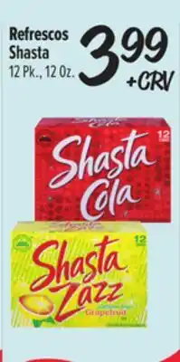 El Super Refrescos Shasta offer