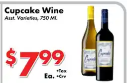 Valley Marketplace Cupcake Wine offer