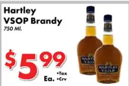 Valley Marketplace Hartley VSOP Brandy offer