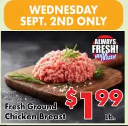 Valley Marketplace Fresh Ground Chicken Breast offer