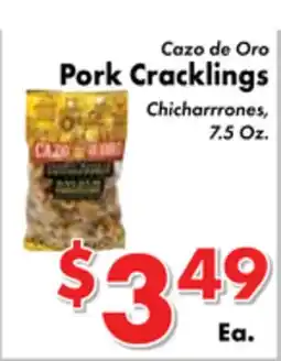 Valley Marketplace Cazo de Oro Pork Cracklings offer