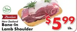 Valley Marketplace New Zealand Bone-In Lamb Shoulder offer
