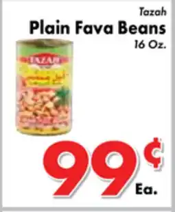 Valley Marketplace Tazah Plain Fava Beans offer
