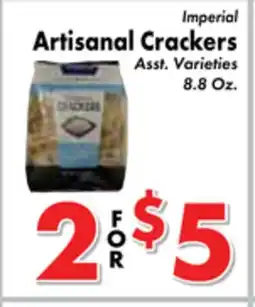 Valley Marketplace Imperial Artisanal Crackers offer