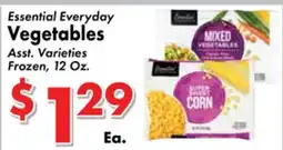 Valley Marketplace Essential Everyday Vegetables offer