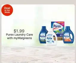 Walgreens Purex Laundry Care offer