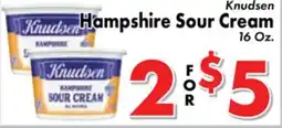 Valley Marketplace Knudsen Hampshire Sour Cream offer