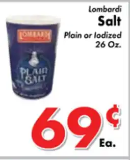 Valley Marketplace Lombardi Salt offer