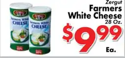 Valley Marketplace Zergut Farmers White Cheese offer
