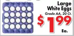 Valley Marketplace Large White Eggs offer