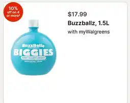 Walgreens Buzzballz offer