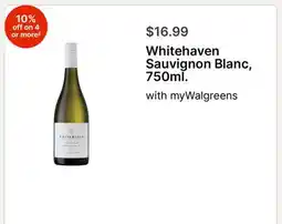 Walgreens Whitehaven Sauvignon Blanc, 750ml offer