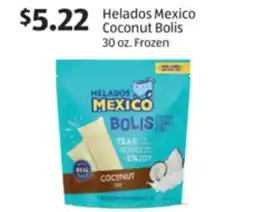 Aldi Helados Mexico Coconut Bolis offer